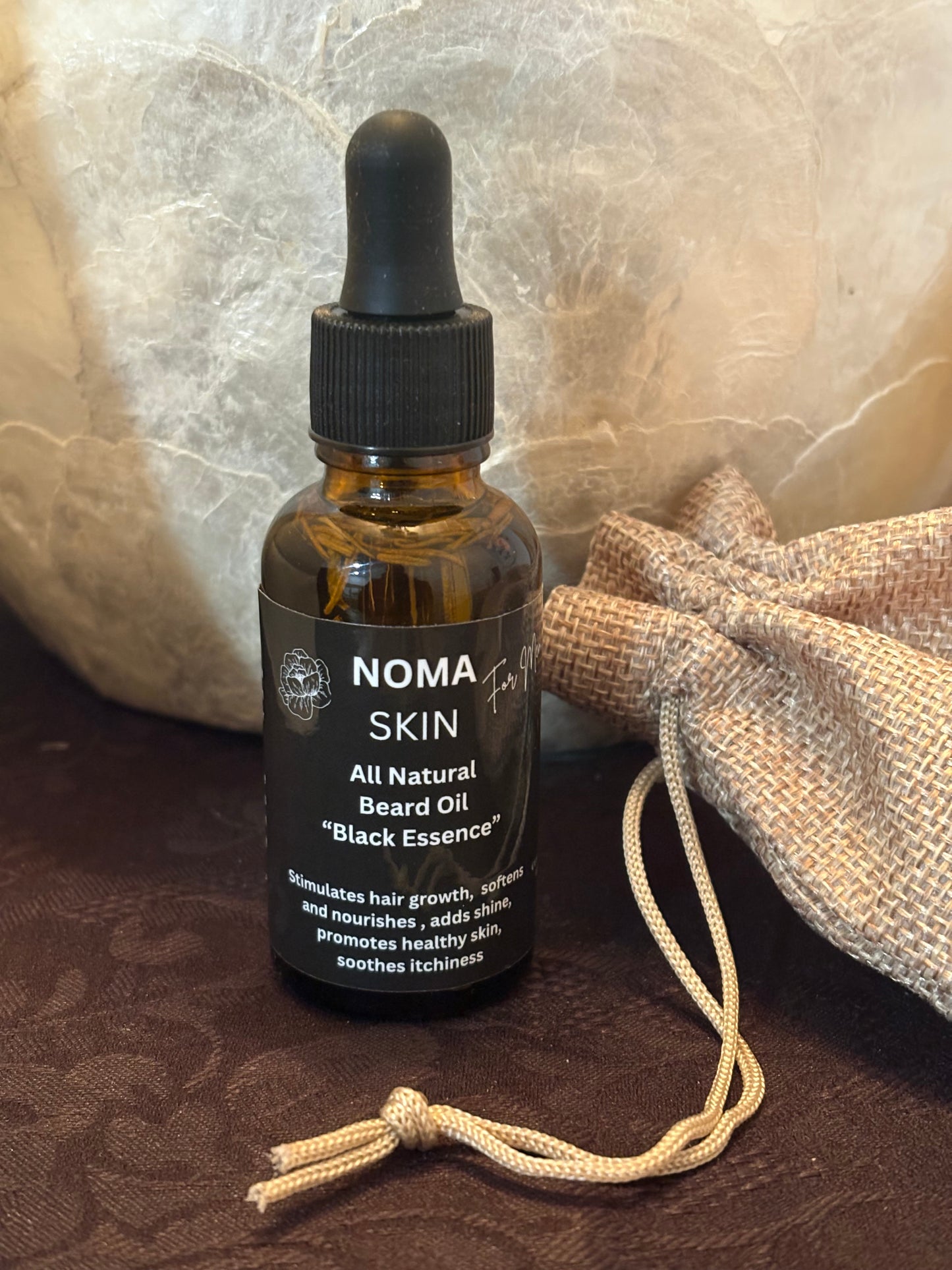 All Natural Beard Oil " Black Essence" - Mens